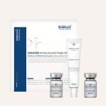ESSELLO AQUAGEN AMINO ACXYLID Single, 1 set (Ampoule, Serum, Cream)